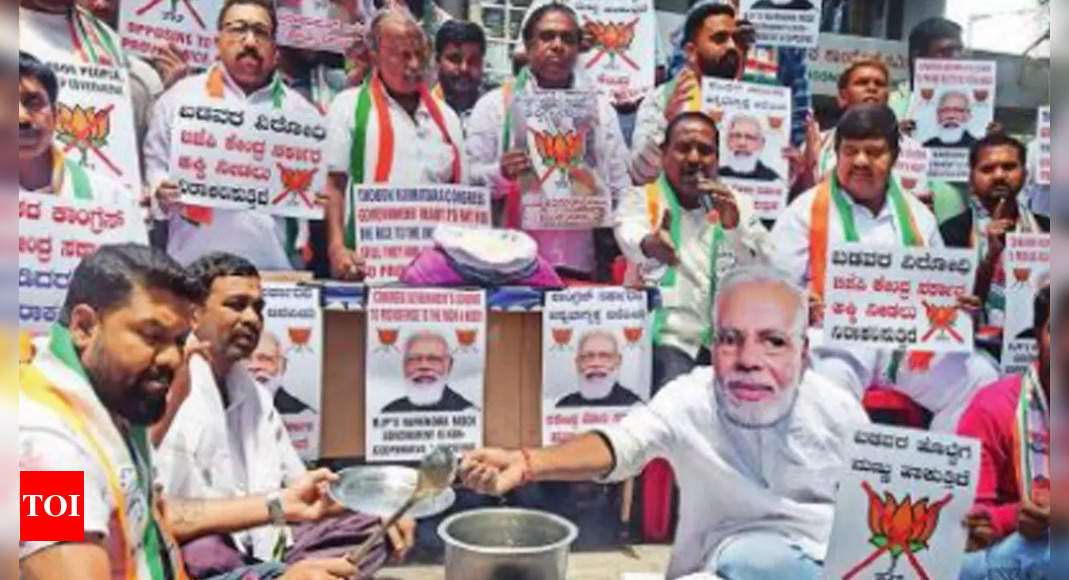 Rice On The Boil: Congress Plans Protest In Karnataka, BJP Set To ...