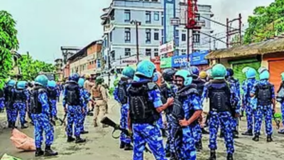 Edu Takes A Hit As Central Forces, Riot-hit Occupy Schools | Imphal ...