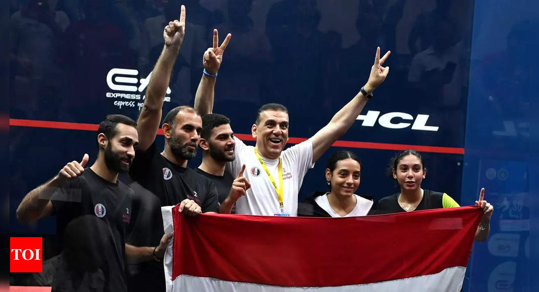 مصر تفوز بكأس العالم للإسكواش |  المزيد من الأخبار الرياضية
