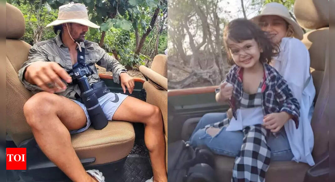 Sanjeeda Shaikh and Harshvardhan Rane's secret photos from holiday in Gir forest go viral - Vimarsana News