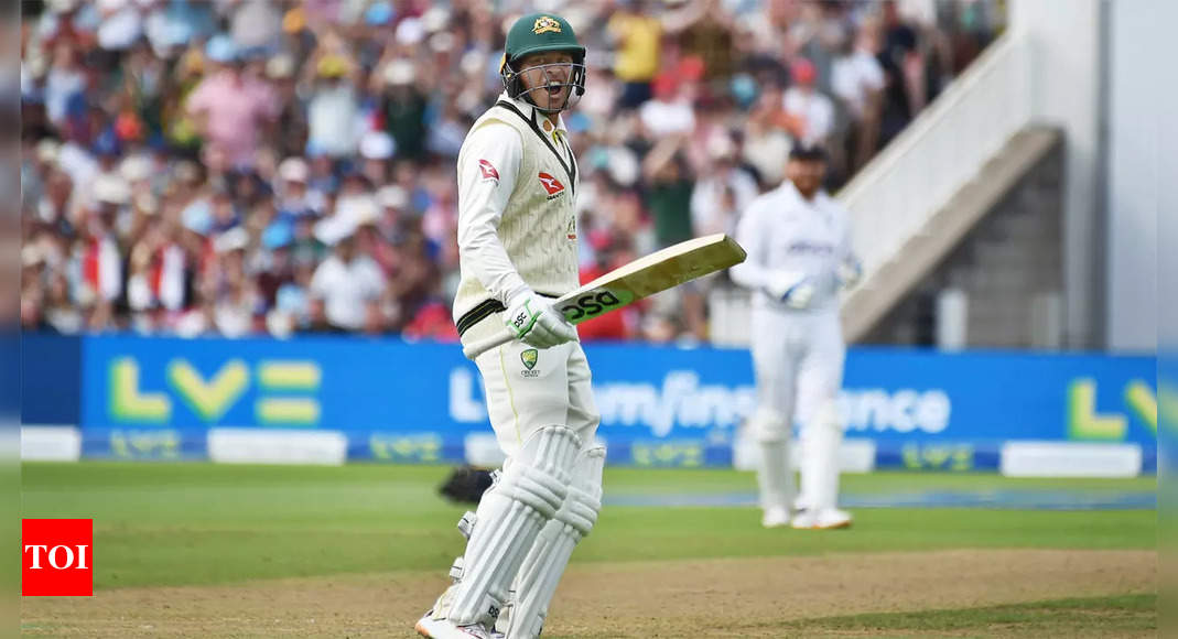 Usman Khawaja Hits First Test Century In England | Cricket News - Times ...