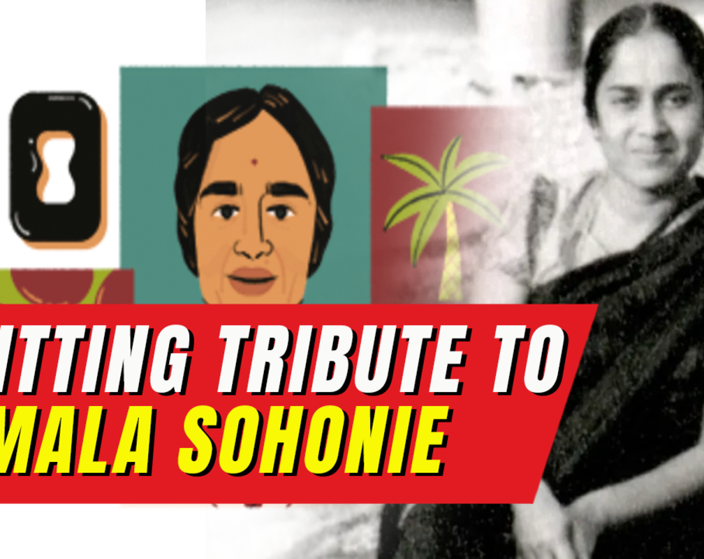 
Google celebrates Kamala Sohonie's legacy with a Doodle on her 112th birth anniversary
