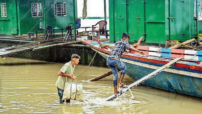 Assam floods: Union minister Mansukh Mandaviya reviews public health preparedness
