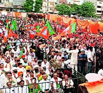 BJP holds rally, sounds election bugle for 2024