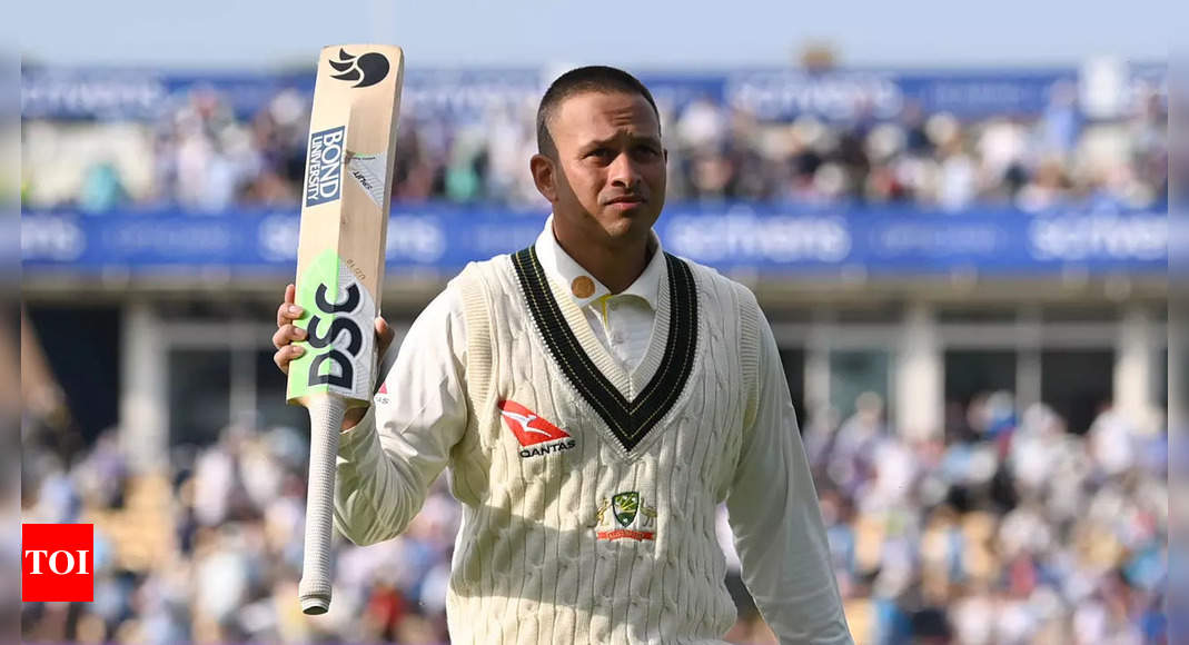 ‘Emotional’ Usman Khawaja savours maiden Test ton in England as Stuart Broad labels pitch ‘soulless’ | Cricket News – Times of India
