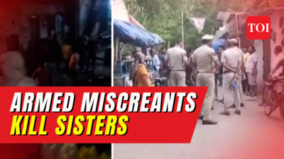 Caught on cam: Two women shot at by armed assailants in Delhi’s RK Puram area, succumb to injuries