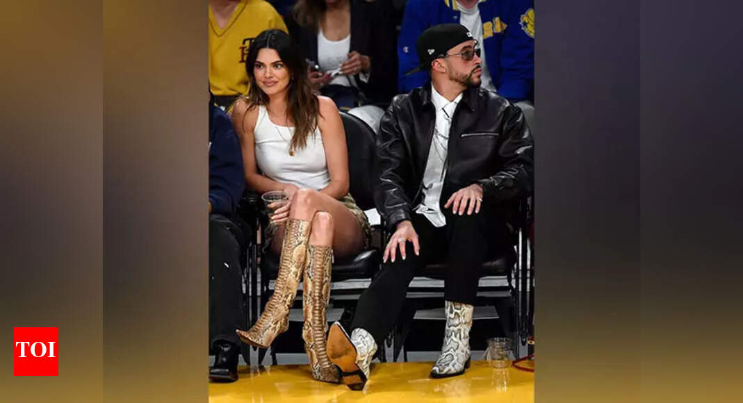 Kendall Jenner steps out with rapper Bad Bunny for shopping | English ...