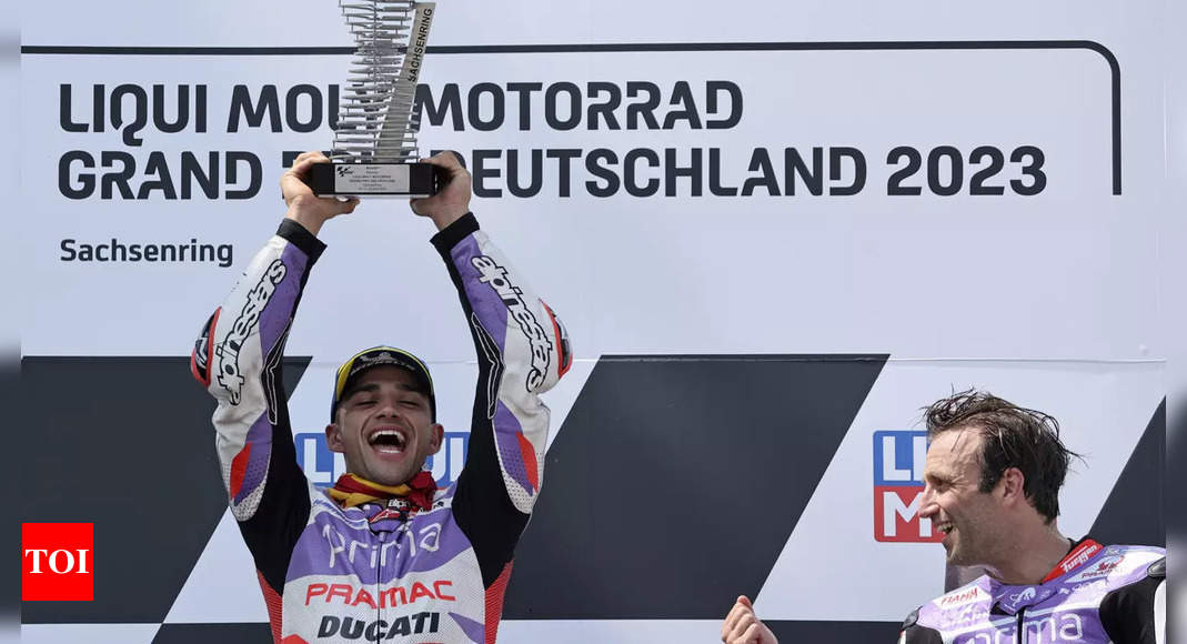 MotoGP: Jorge Martin Holds Off Francesco Bagnaia To Win German Grand ...