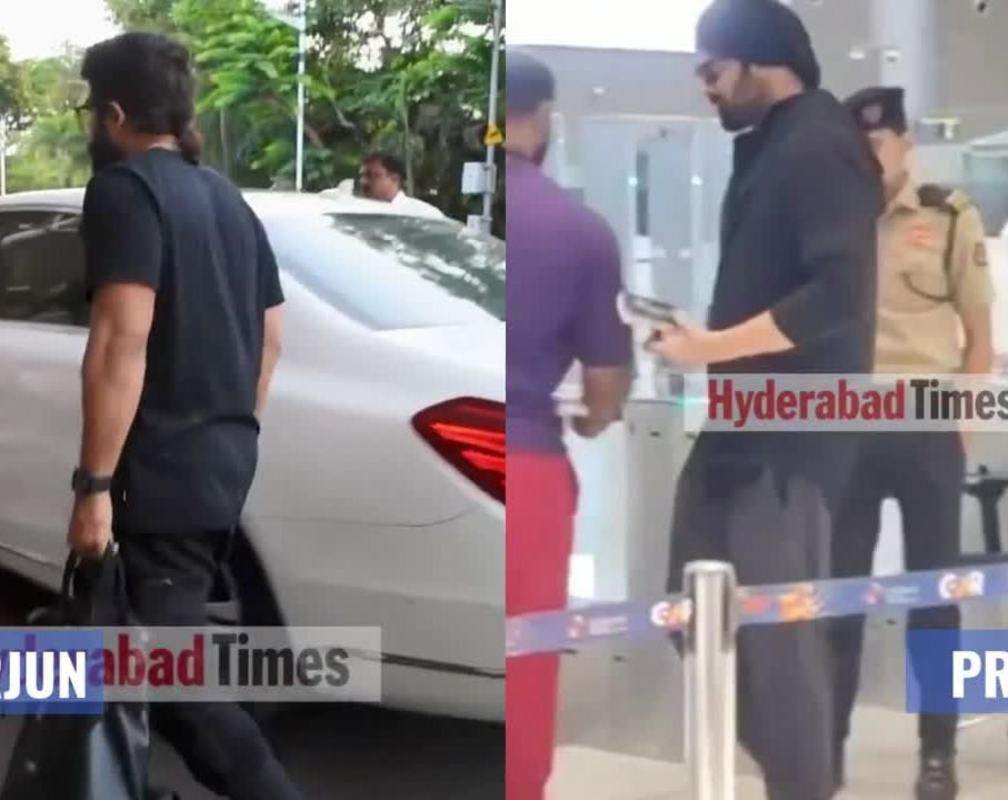 
Tollywood celebs we spotted rushing through the airport
