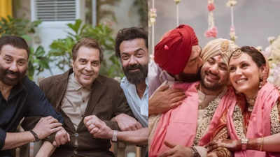 400px x 225px - Sunny Deol, Bobby Deol share priceless photos from Karan Deol-Drisha  Acharya's wedding festivities - Pics inside | Hindi Movie News - Times of  India