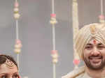 First pictures from Karan Deol and Drisha Acharya’s wedding ceremony