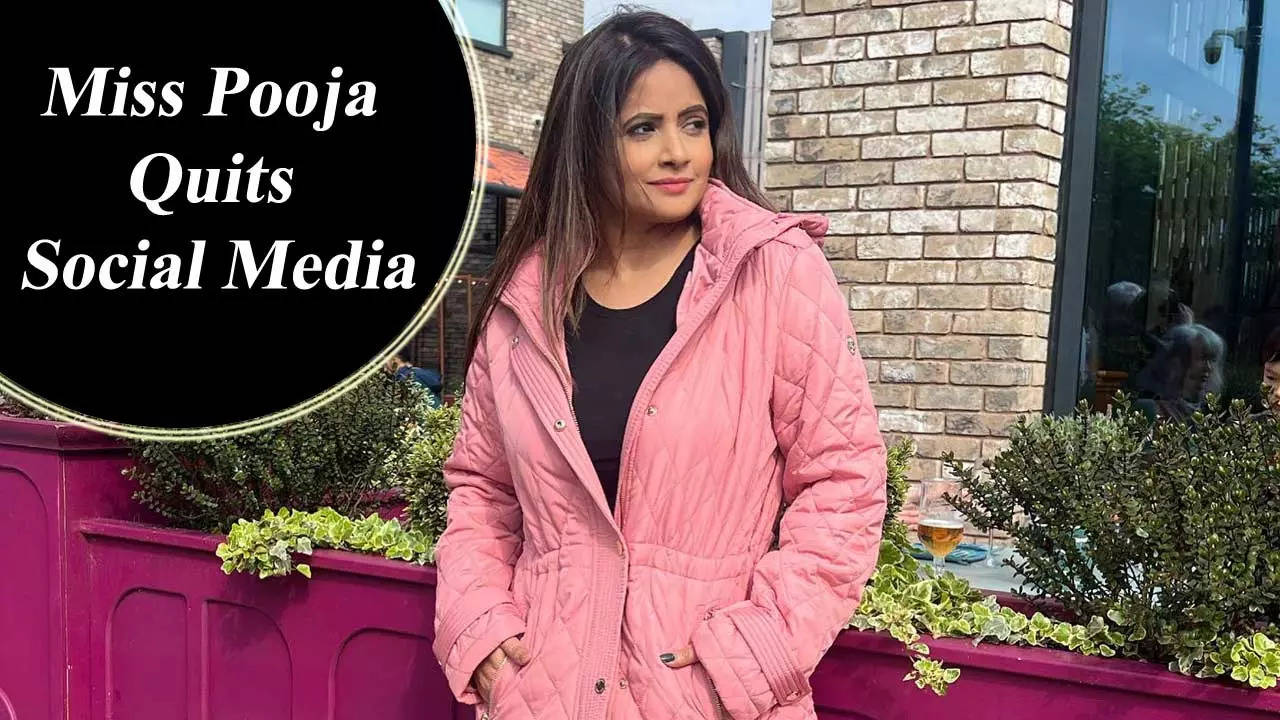 Punjabi singer Miss Pooja quits social media | Punjabi Movie News - Times  of India