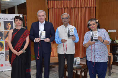 New book on Amrita Sher-Gil titled 'Amrita & Victor' launched by Istvan Szabo, Ambassador of Hungary to India