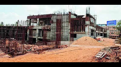 Hubballi old bus station works move at snail’s pace