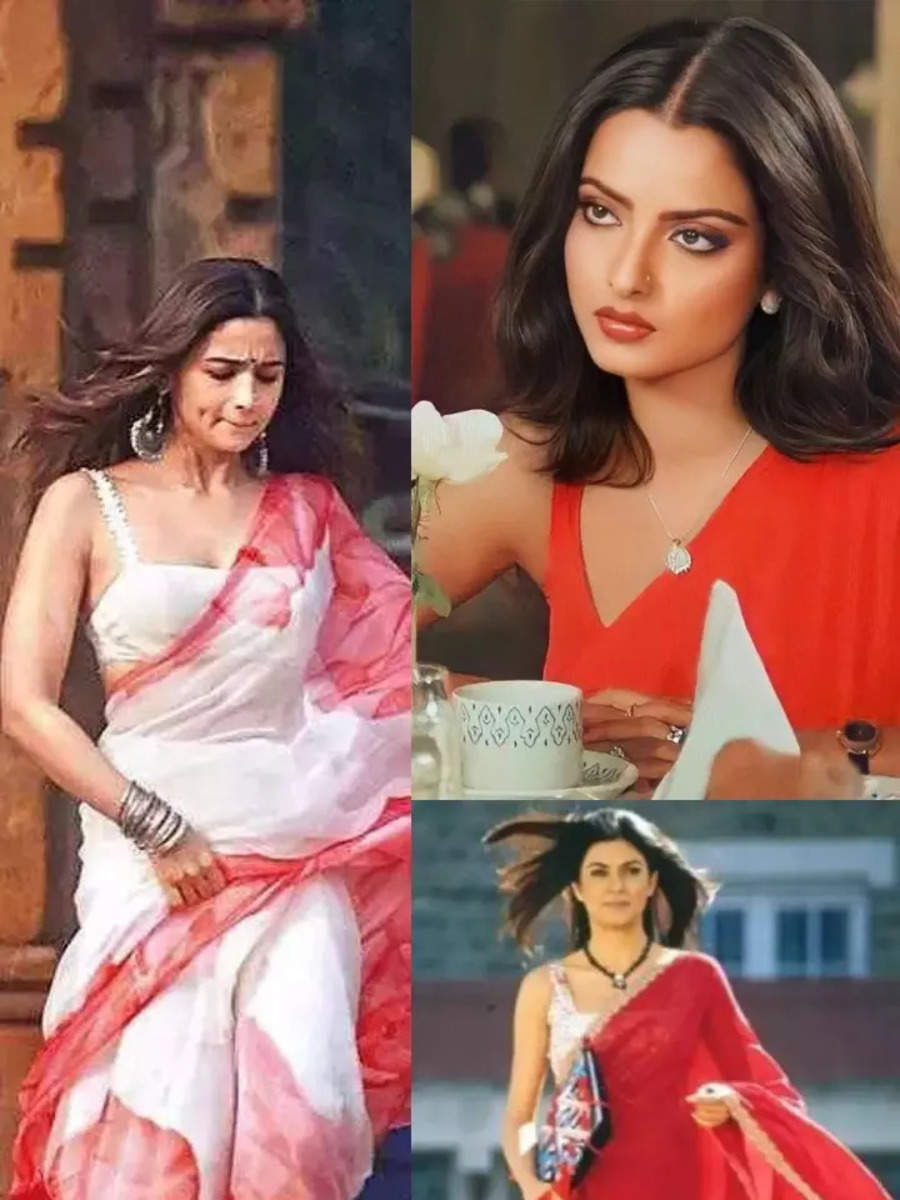 Bollywood's most iconic saree looks