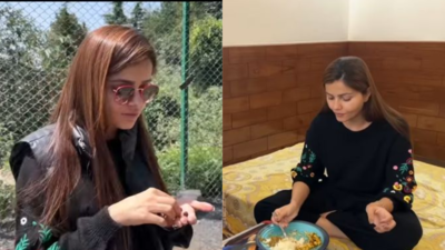 Rubina Dilaik visits her home town Shimla, says “I thought of taking a  small break after the accident, wanted to be close to my family” - Times of  India