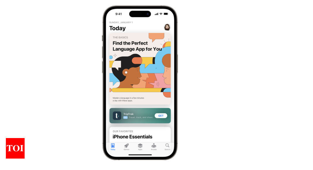 Apple is changing the ad format for developers on App Store – Times of India
