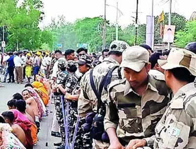 700 cops regulate crowd, drones and CCTV cameras deployed