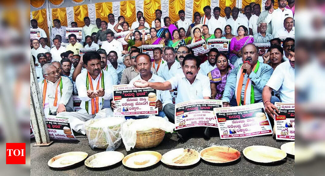 Bjp Govt Is Playing Politics Over Rice Supply: Darshan | Mysuru News - Vimarsana News