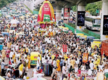 
Chariot of faith pulls Jagannath Yatra
