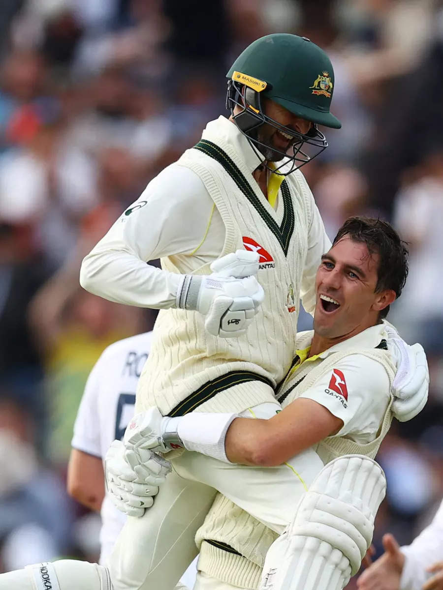 In Pics: Cummins the hero as Australia edge England in Ashes thriller