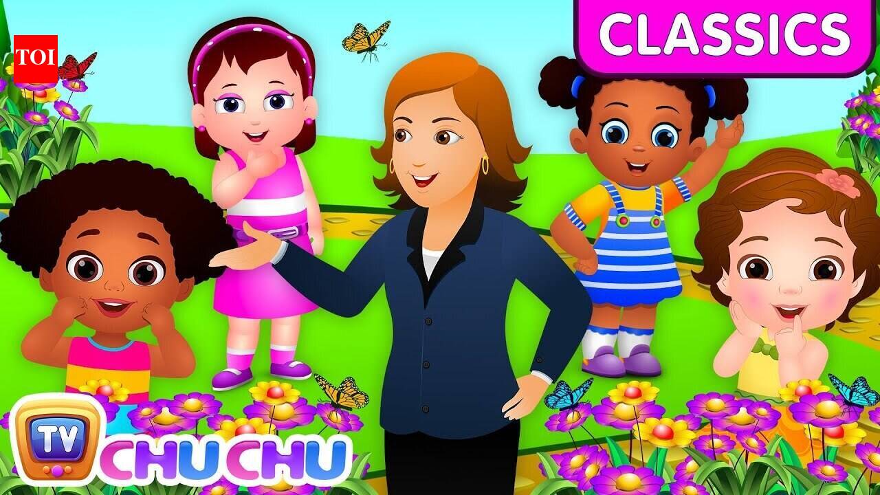 English Kids Poem: Nursery Song in English 'Chubby Cheeks - Love All & Help All'