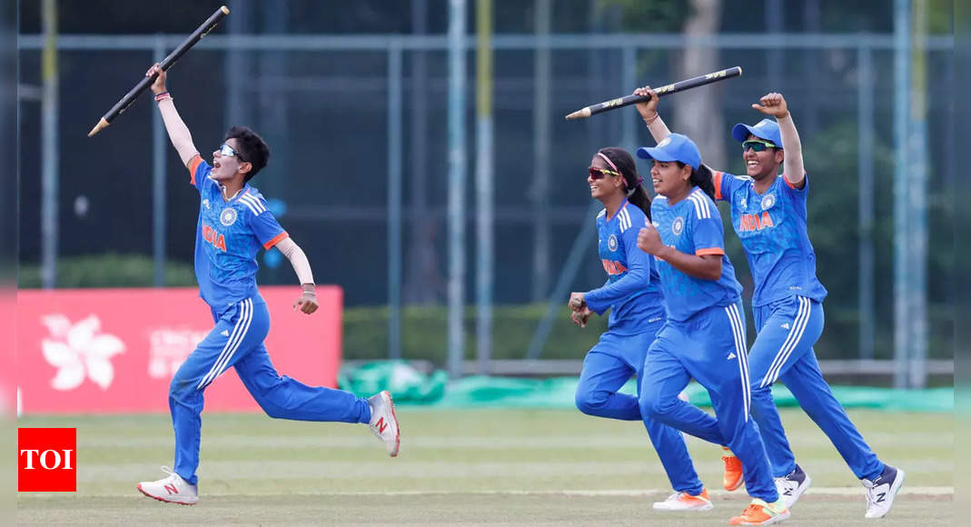 India beat Bangladesh by 31 runs to win Women’s Emerging Asia Cup | Cricket News – Times of India