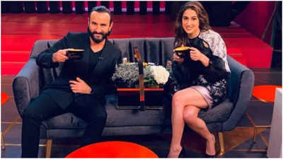 Saif Ali Khan and Sara Ali Khan come together for a special shoot, see pic