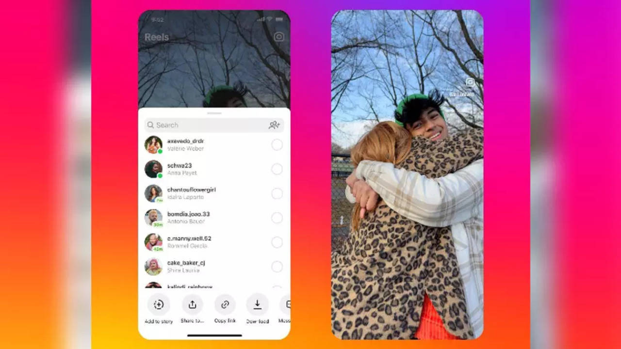 Instagram: Instagram will allow users to download Reels but there's a catch  - Times of India