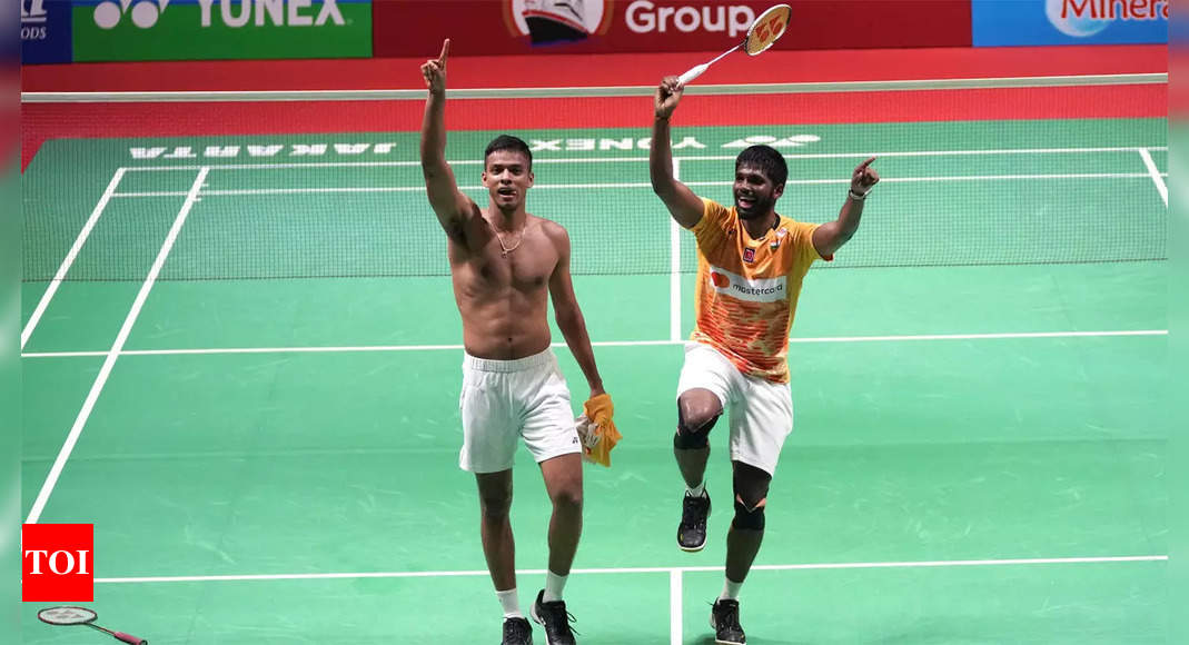 ‘Winning the maiden Super 1000 event with Satwiksairaj is quite special for us’: Chirag Shetty | Badminton News – Times of India