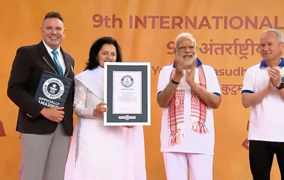PM Modi-led yoga event at UN creates Guinness World Record