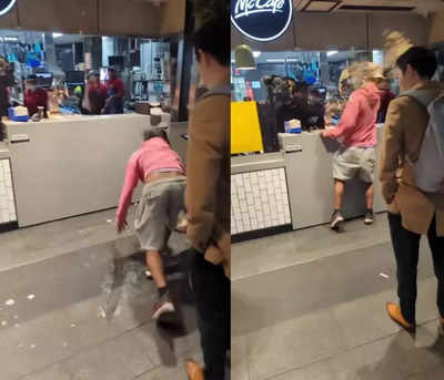 Video of a fight at McDonald's surfaces online; customer and employees seen throwing food and drinks at each other