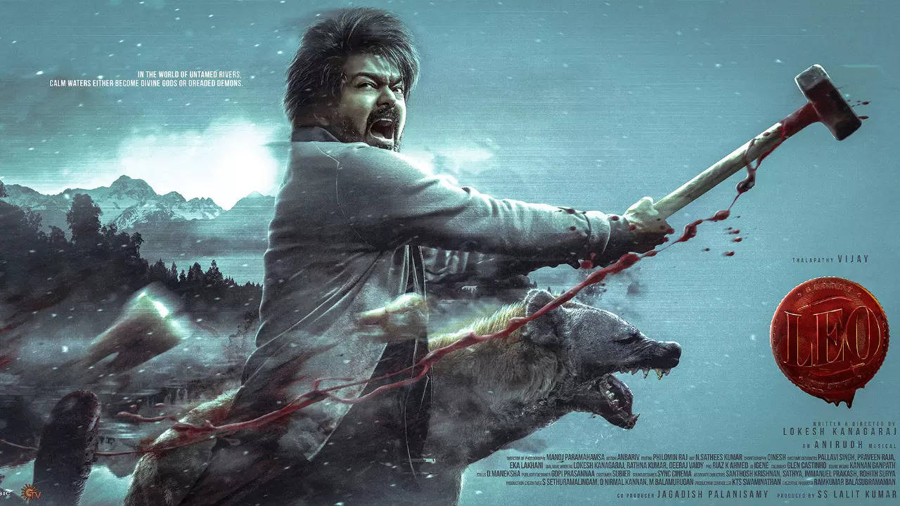 First look poster of Vijay's 'Leo' | Tamil Movie News - Times of India