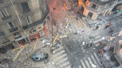 Paris blast: At least 37 hurt, sniffer dogs pick up scent under rubble