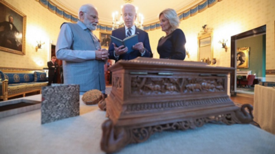 What PM Modi gifted US First Lady Jill Biden