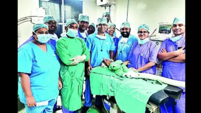 Brain op in city hosp saves two-month-old