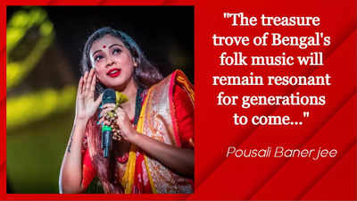 Pousali Banerjee: The treasure trove of folk music will remain resonant for generations to come - Exclusive