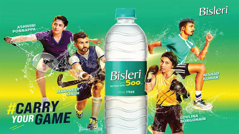 Winning starts with hydration: Bisleri's 'Carry Your Game' campaign joins hands with some of India's top athletes to highlight the role of hydration in achieving peak performance