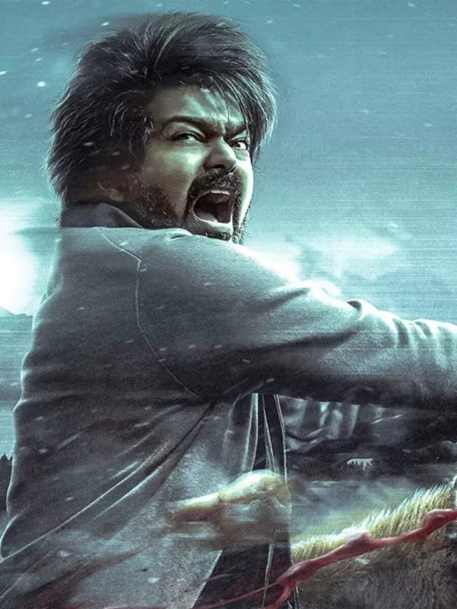 Thalapathy Vijay’s furious first look of ‘Leo’ is winning the internet ...