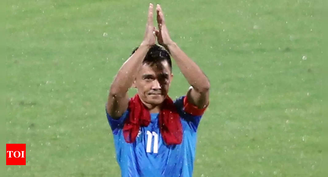 India vs Pakistan: Sunil Chhetri defies age and conditions to produce a masterclass | Football News – Times of India