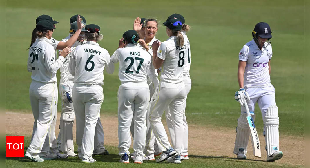 England Vs Australia Women's Ashes Test Highlights: Australia Beat ...