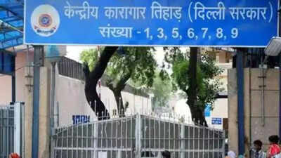 Tihar inmates inflict self injuries to stop prison staff from carrying out searches for recovering mobile phones
