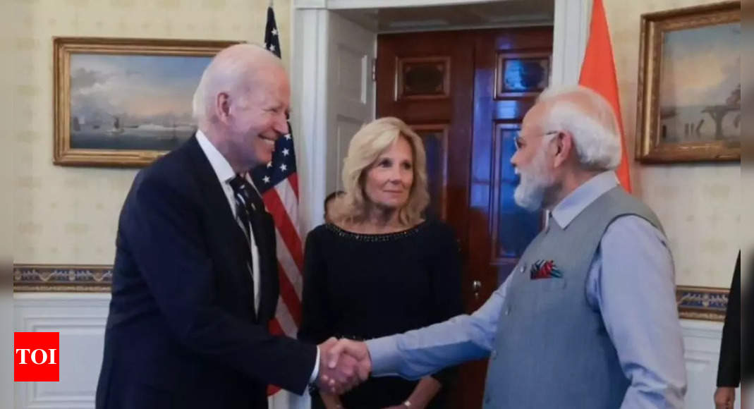 Pm Modi Us President Biden Start Bilateral Talks At White House