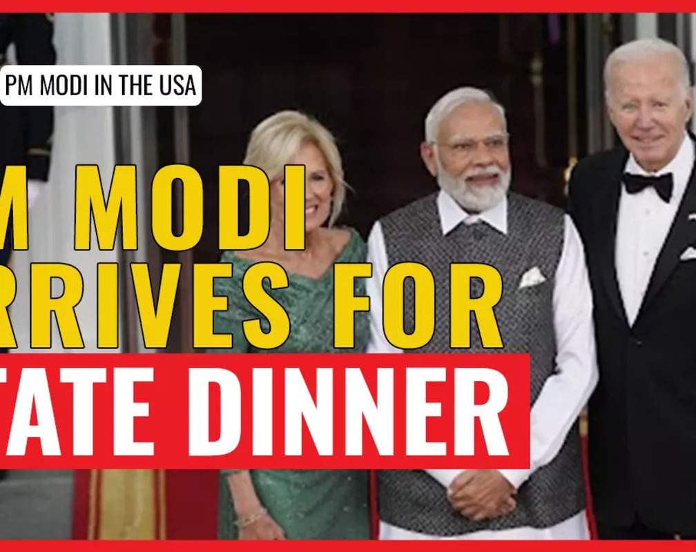 
PM Modi arrives for the State Dinner at the White House
