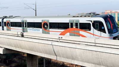 Delhi Airport Metro: New Delhi Metro Hits 110 Kmph On Airport Express ...