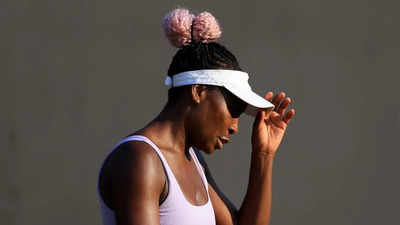 Venus Williams beaten by Jelena Ostapenko in second round of