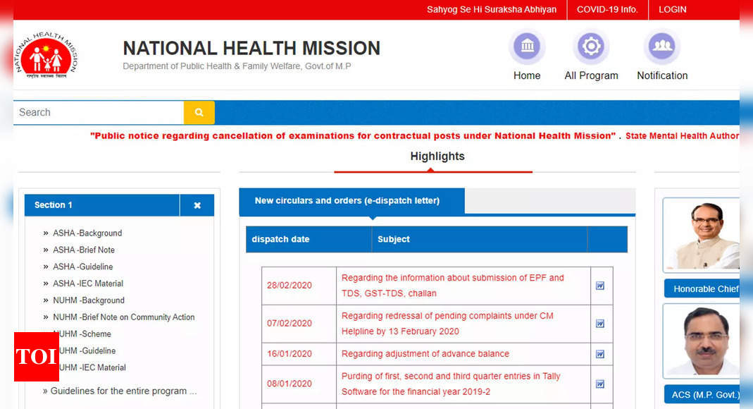 Madhya Pradesh NHM Recruitment Apply For Staff Nurse Vacancies Now Times Of India