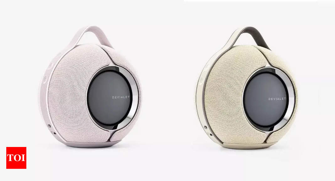 Devialet Mania portable speaker with 360-degree sound system, dual subwoofer launched at Rs 1,02,000 – Times of India
