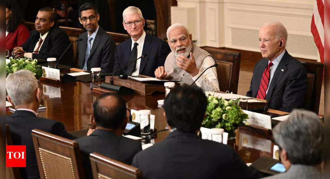 Coming together of talent, technology guarantees brighter future: PM Modi | India News - Vimarsana News