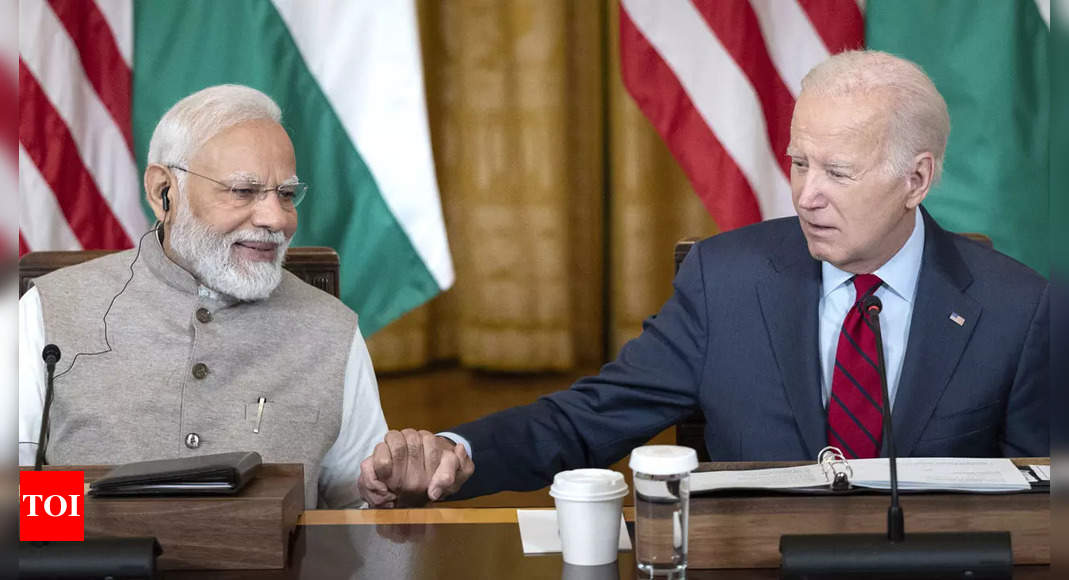 'US-India ties will stretch from seas to stars': Biden and Modi say in ...